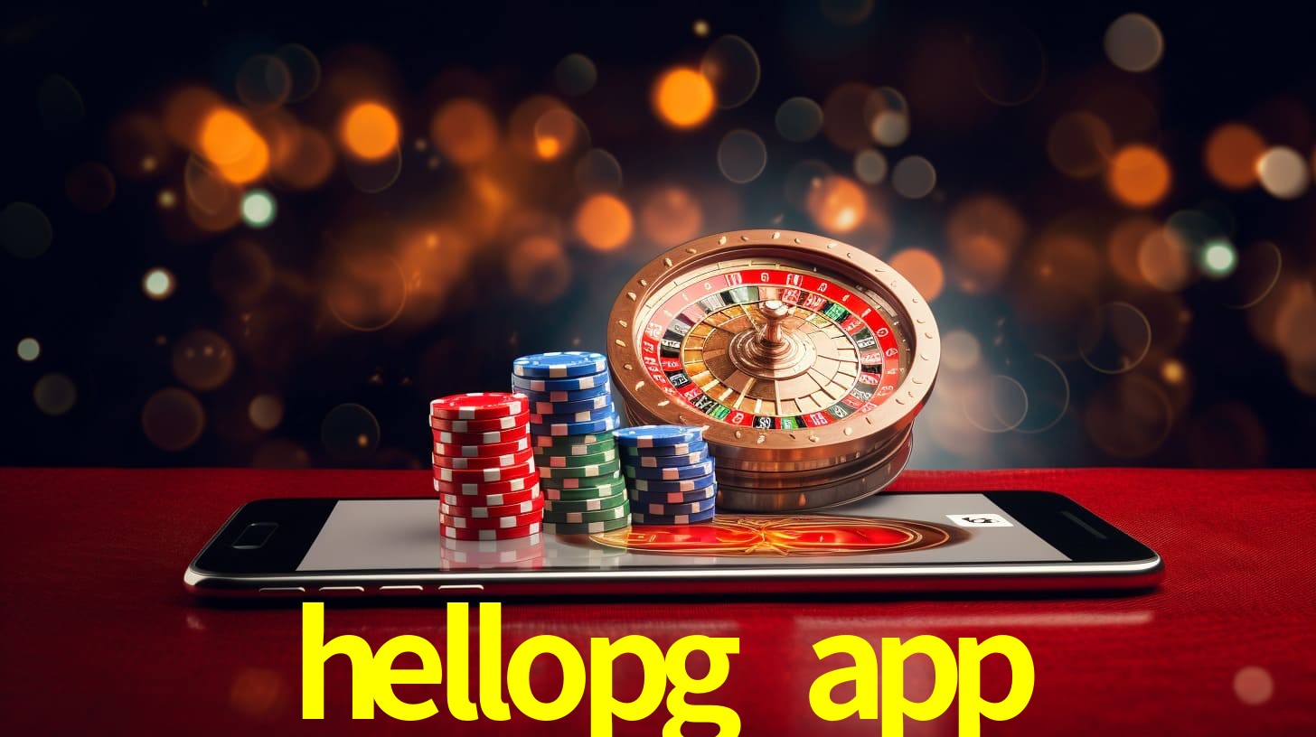 Sobre a conta e senha do hellopg app